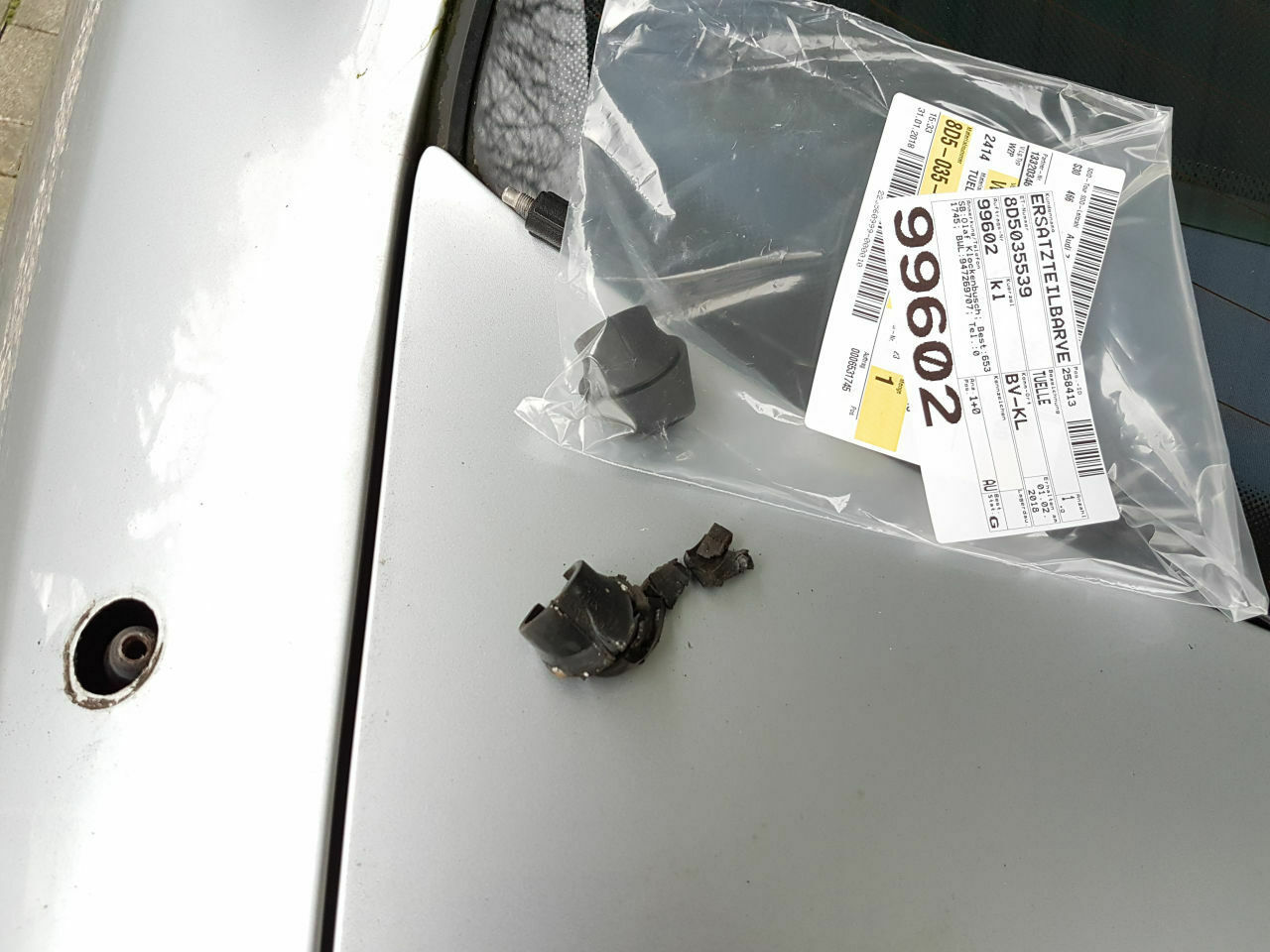 Gummi-Tülle/Sockel Telefon-Antenne Limo erneuern