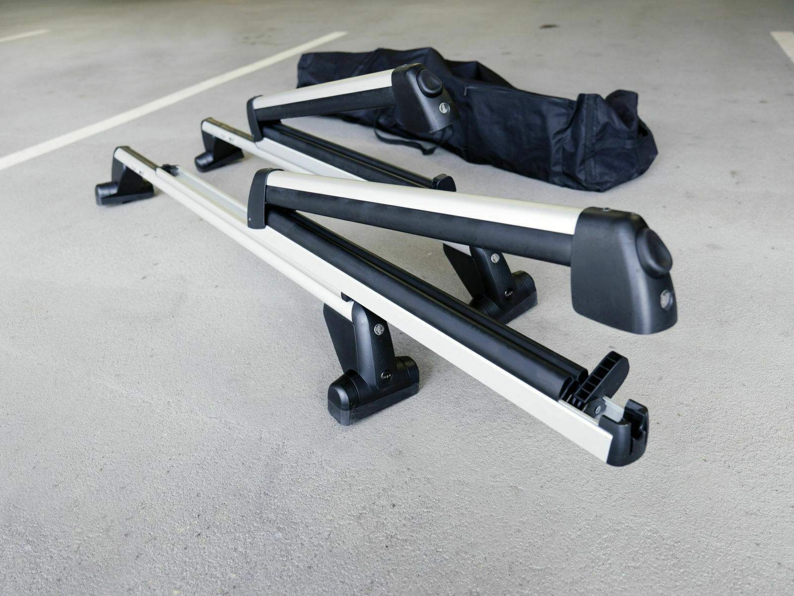 Porte-skis Et Snowboards Volkswagen Original - Capacité 4 Skis / 2 Snowboards - Neuf Sous Emballage