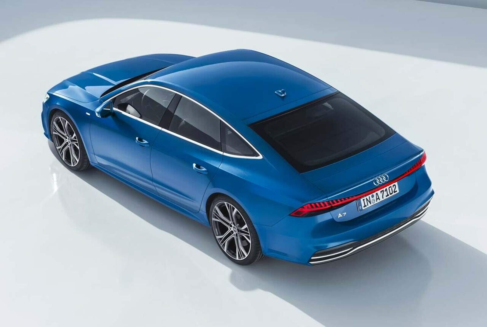 Zum Modellwechsel wird das Heck des A7 eleganter. Den ausfahrbaren