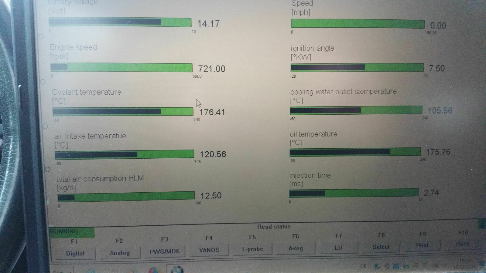 Fehlerspeicher Signal Lambdasonde