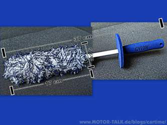 Abmaße der Gyeon Q²M WheelBrush