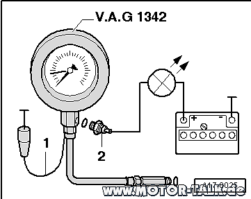 Audi A4 B6/8E Öldrucklampe leuchtet
