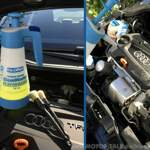 Motorraum reinigen
