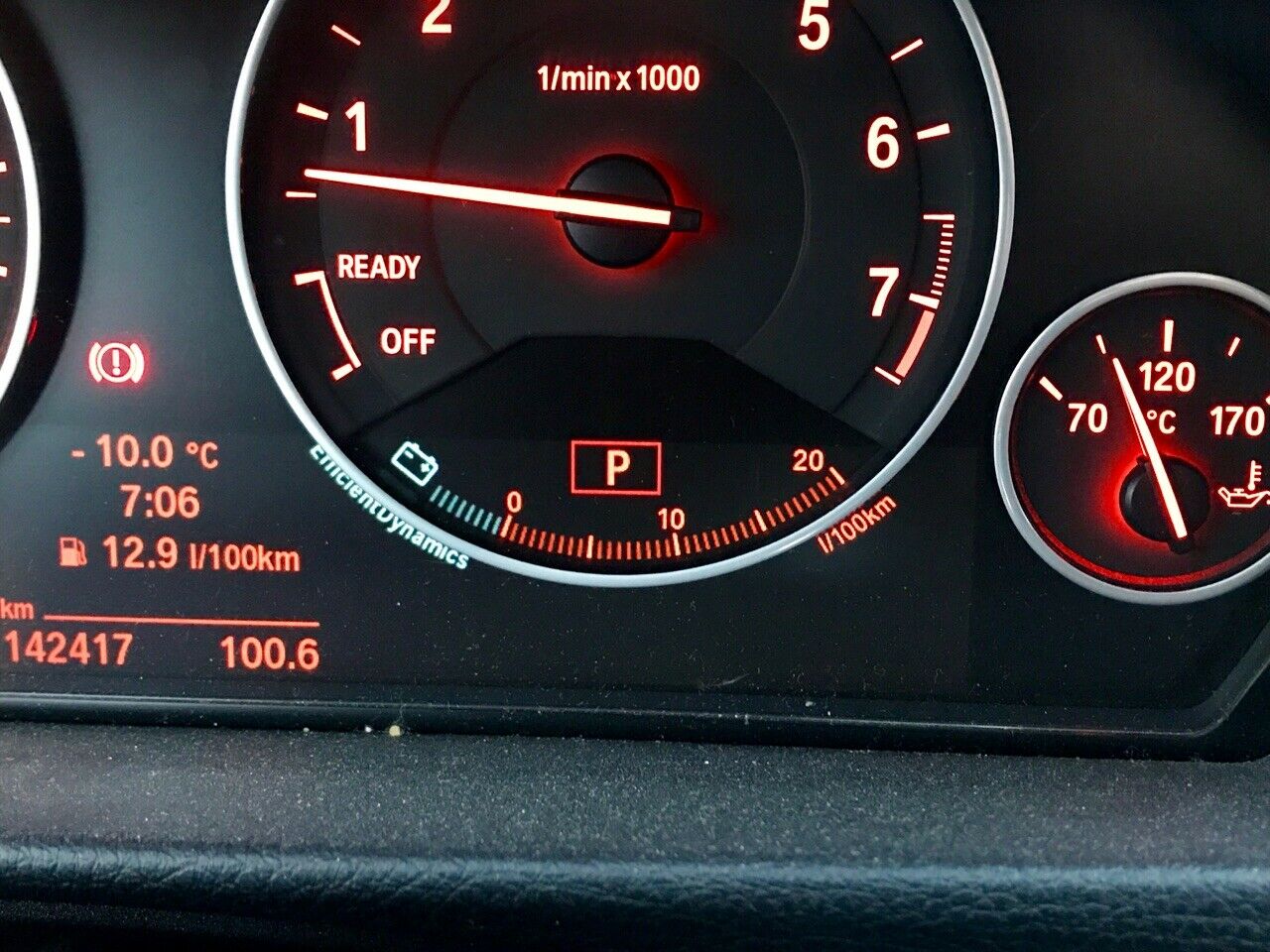 Öltemperatur im Winter?