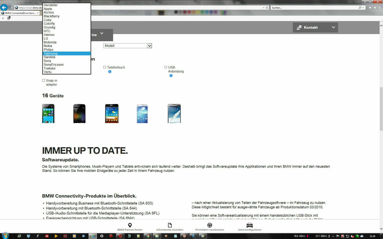 IDrive Update nicht möglich - "Datei nicht geeignet"