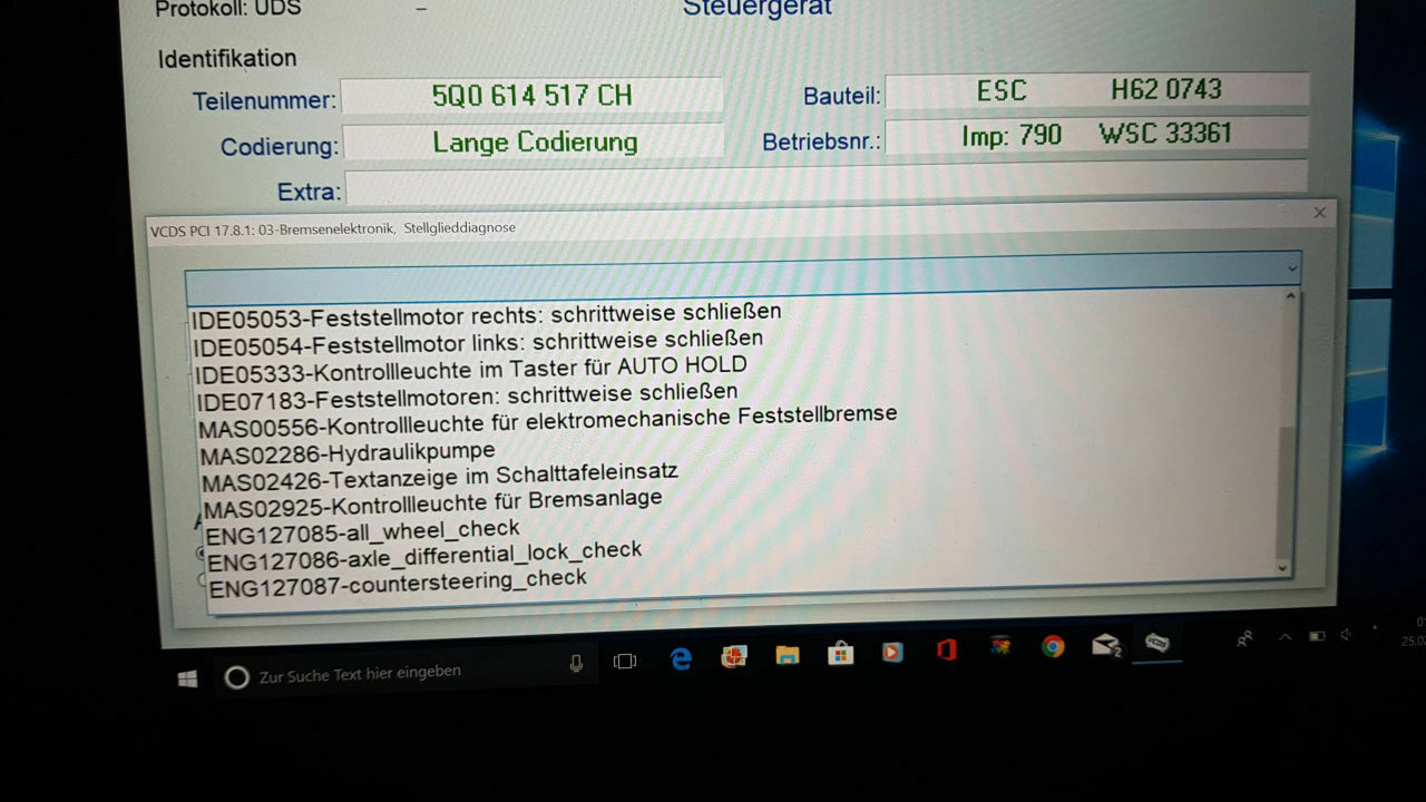 S3 dreht an den Vorderachse durch!