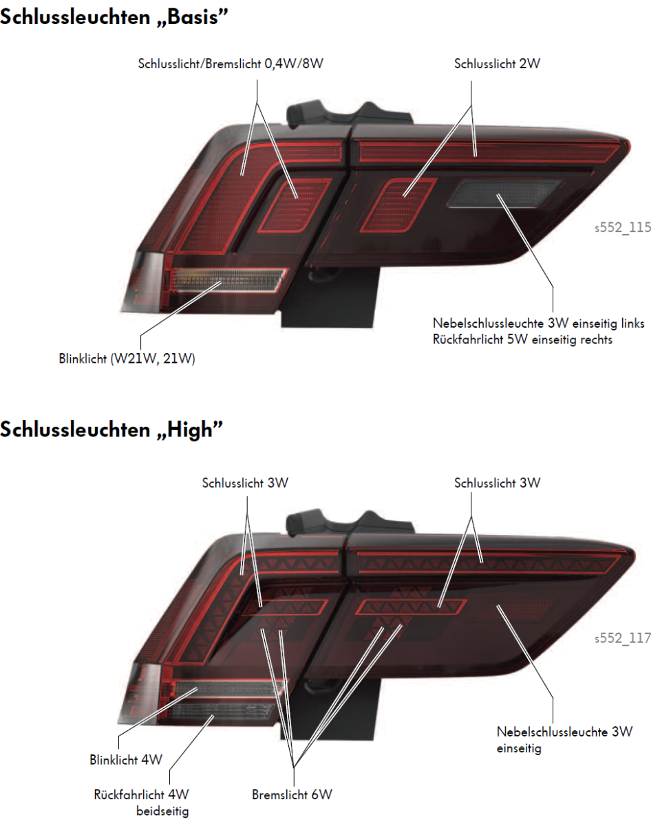 Sound nur einen Rückfahrscheinwerfer?
