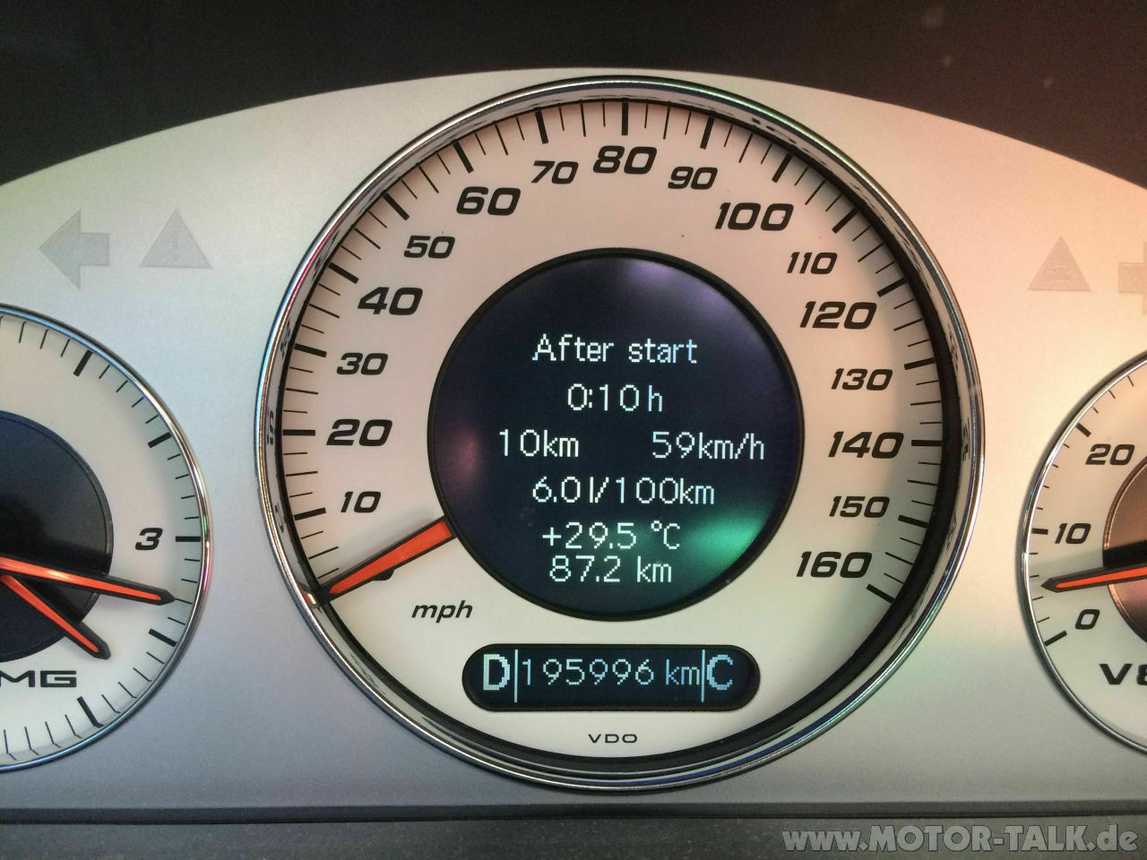 Verbrauchsanzeige spinnt!