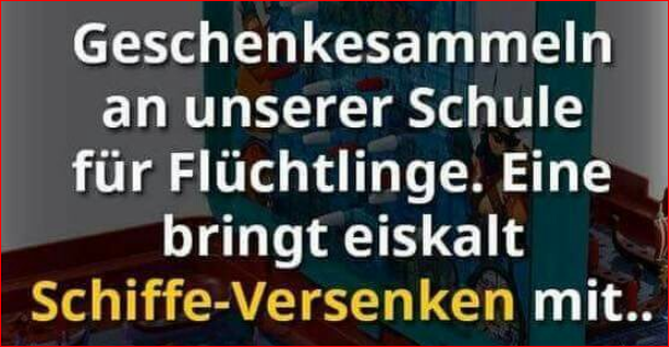 Damit wir alle was zum lachen haben! :D