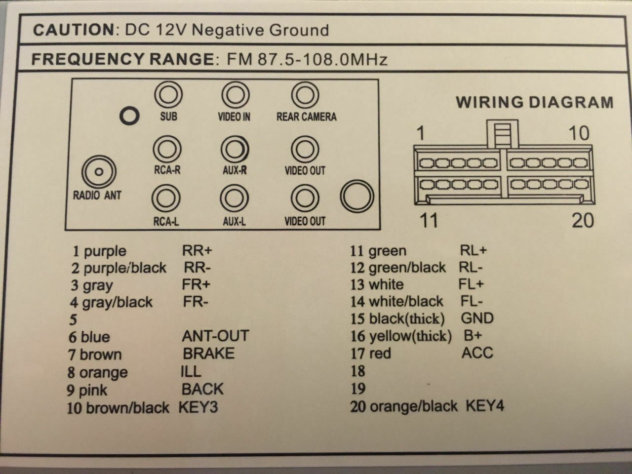 Chinaradio einbauen -> Adapter notwendig?
