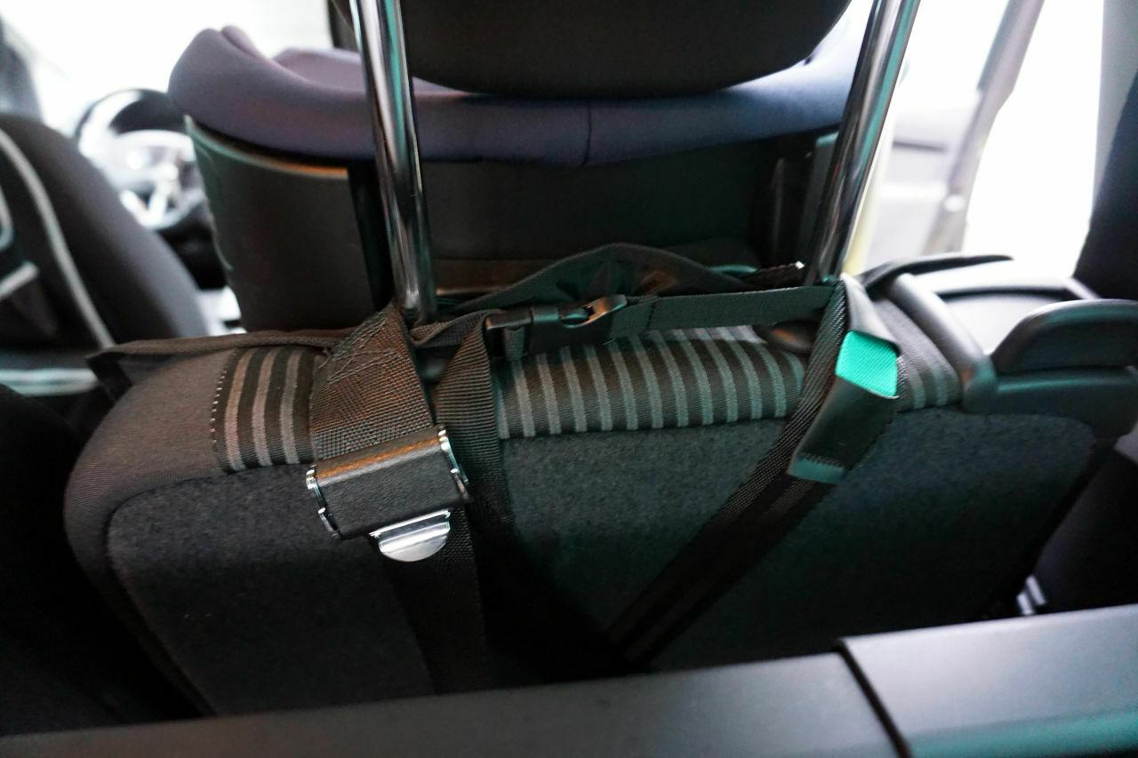 Der Top-Teather mit dem Gurtspannungsanzeiger in gr&uuml;n