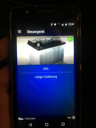Obdeleven Batterie Anlernen