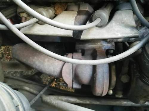 Flansch Abgaskrümmer 1