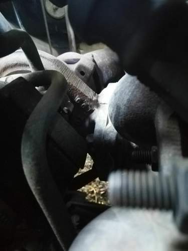 Flansch Abgaskrümmer 2