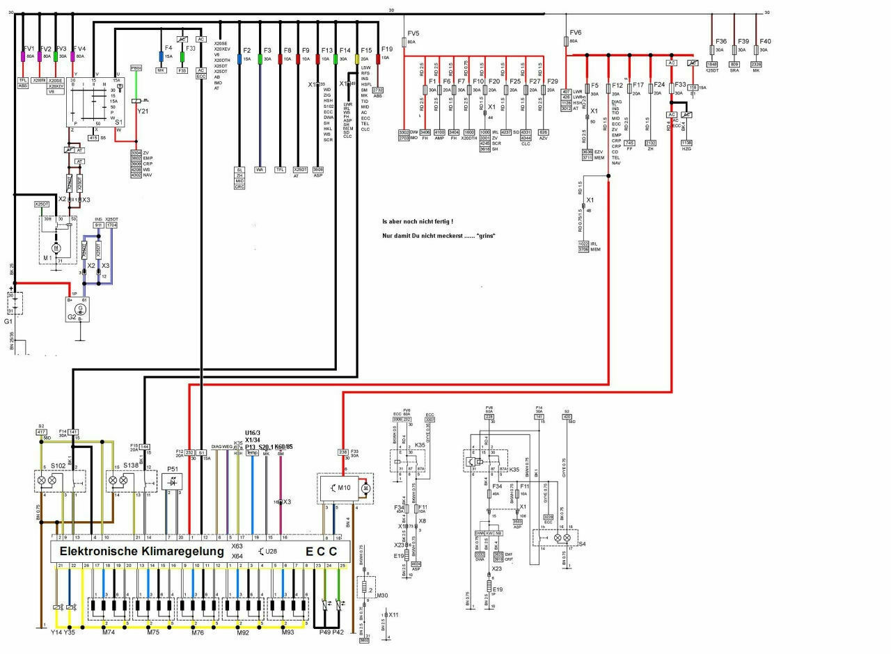 Omega B - FL - ECC: Pinout/Pin-Belegung