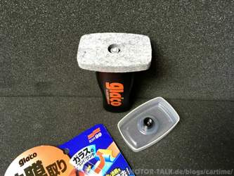 Filzpad mit wiederverschließbarem Deckel