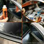 Anwendung Glaco Mirror Coat Zero