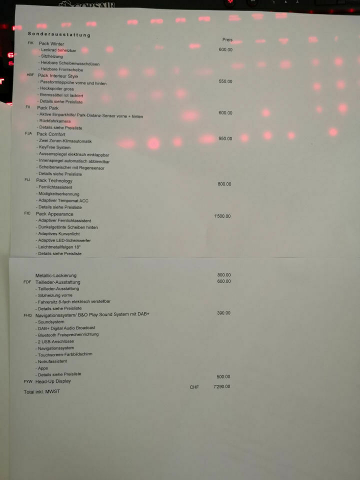 Focus Mk4: Konfiguration und Bestellung