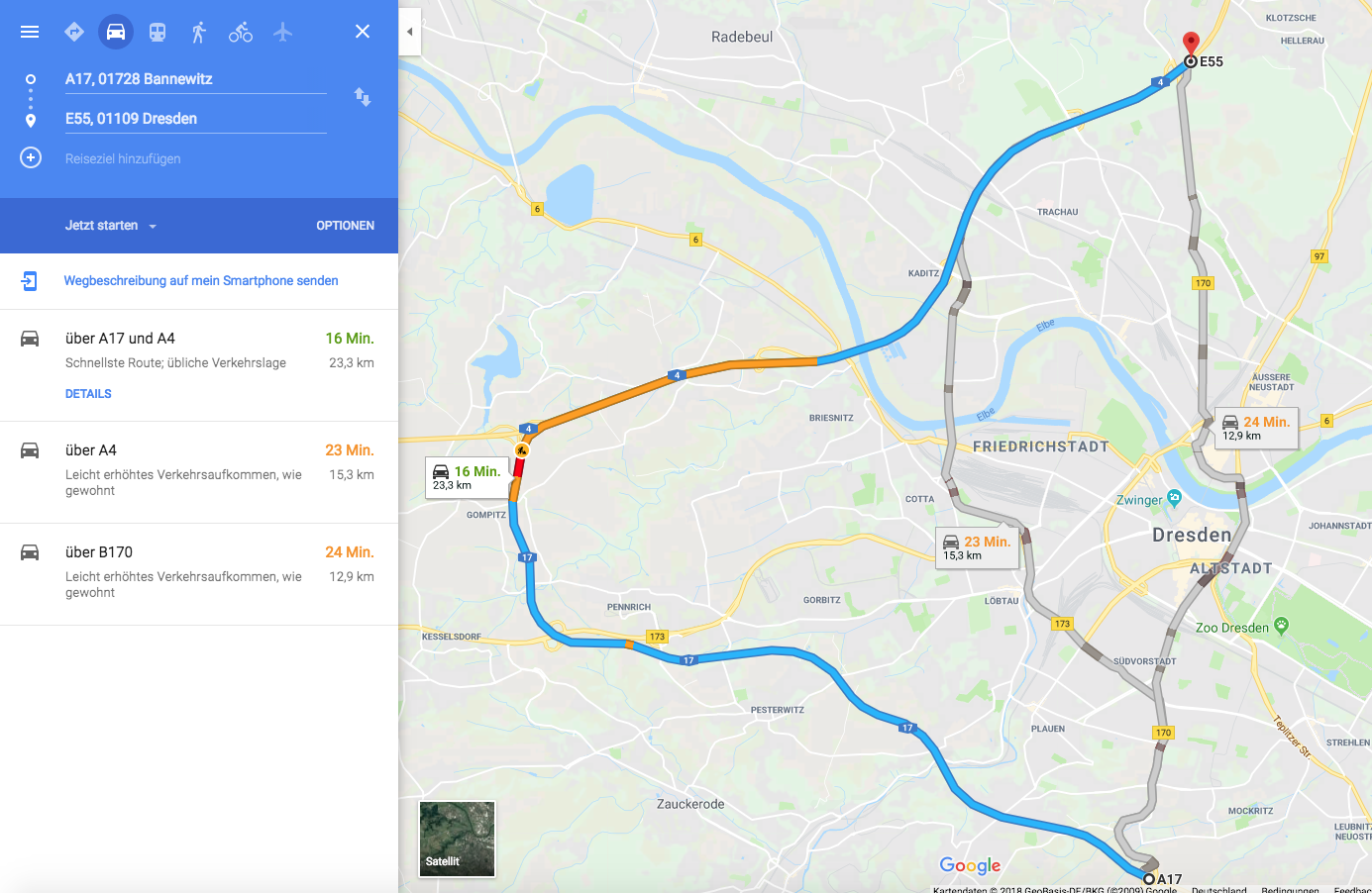 DM-Navi: Wie ökonomisch ist eine "ökonomische Route"?