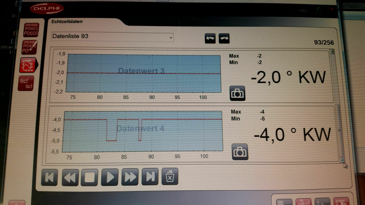 2.7T 16725 Nockenwellenstellungssensorstromkreis-Signal nicht Verwenbar