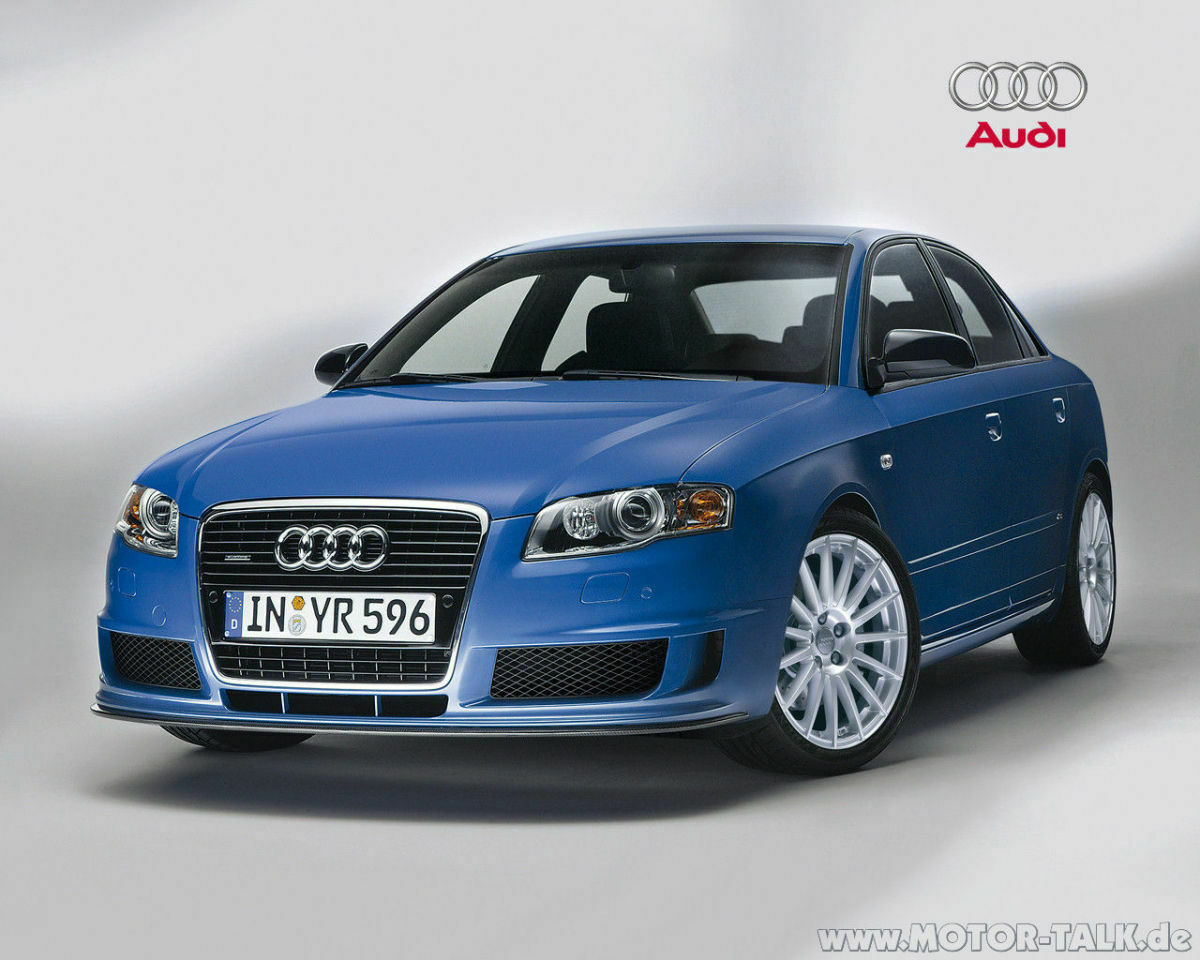 Audi A4 B7 - Preislisten und Teile der originalen Webseite