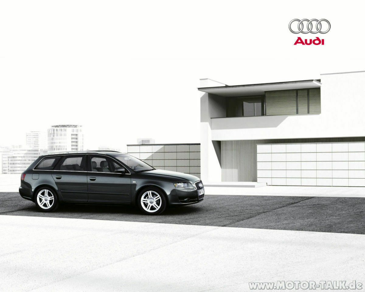 Audi A4 B7 - Preislisten und Teile der originalen Webseite