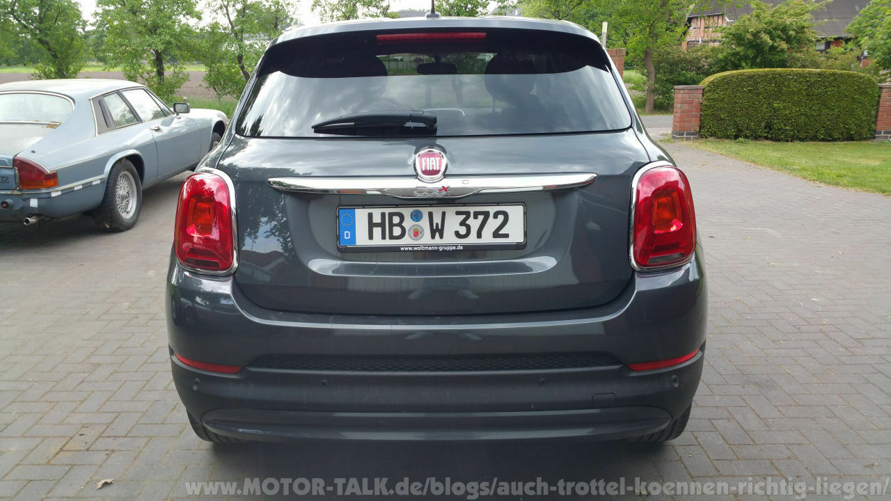 Fiat 500X von Hinten