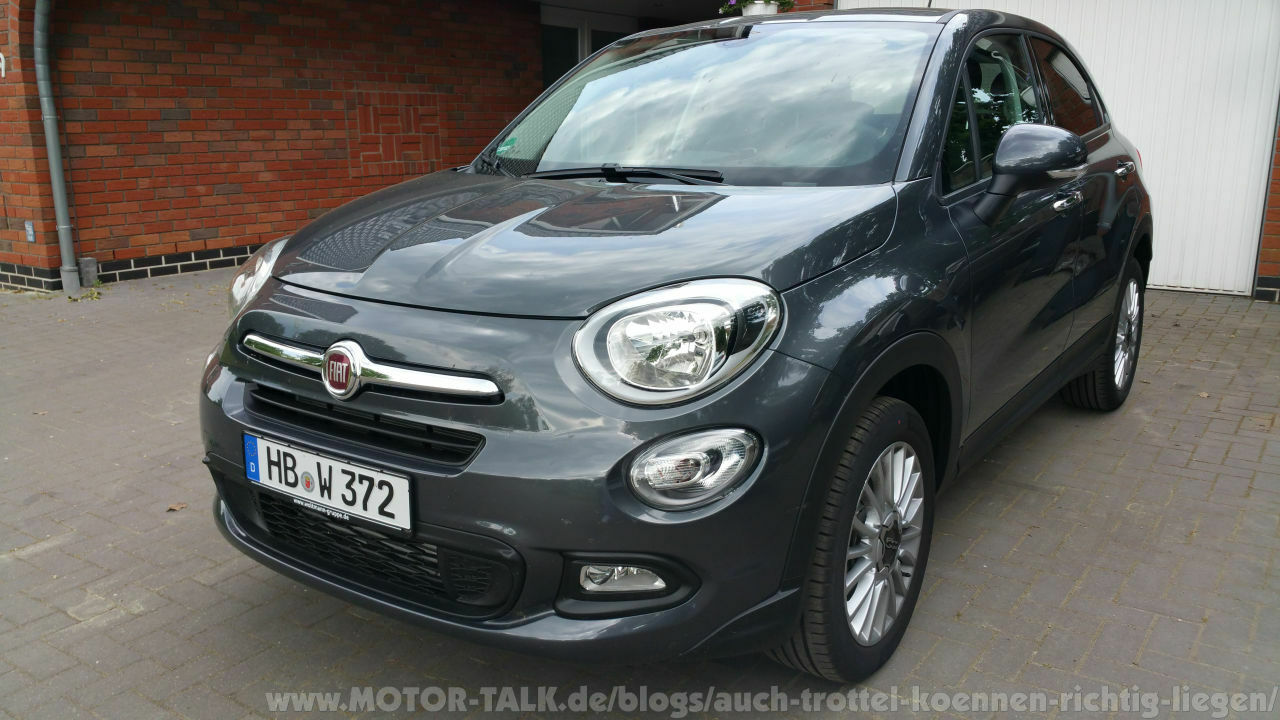 Fiat 500X von Vorne Schräg