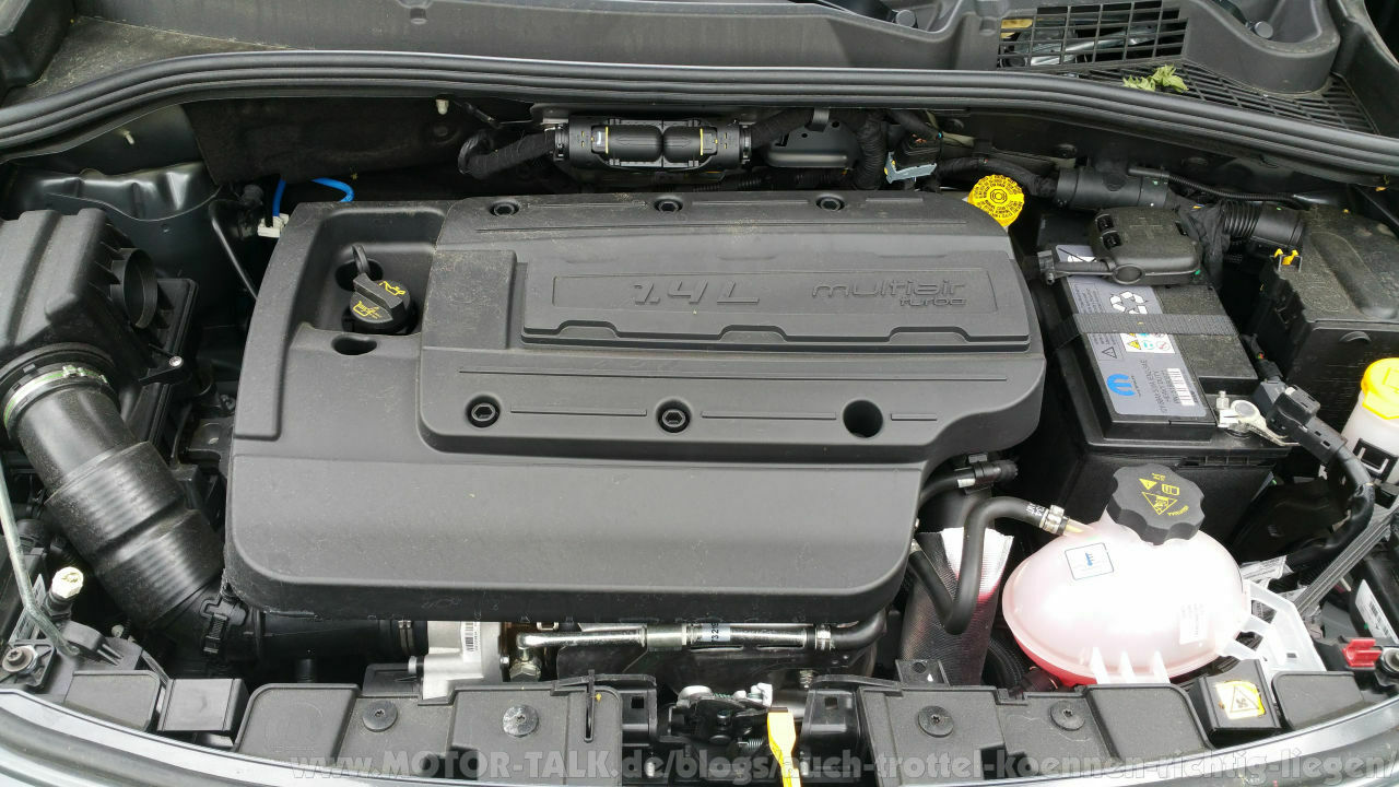 Fiat 500X 1.4l Multiair Turbobenziner