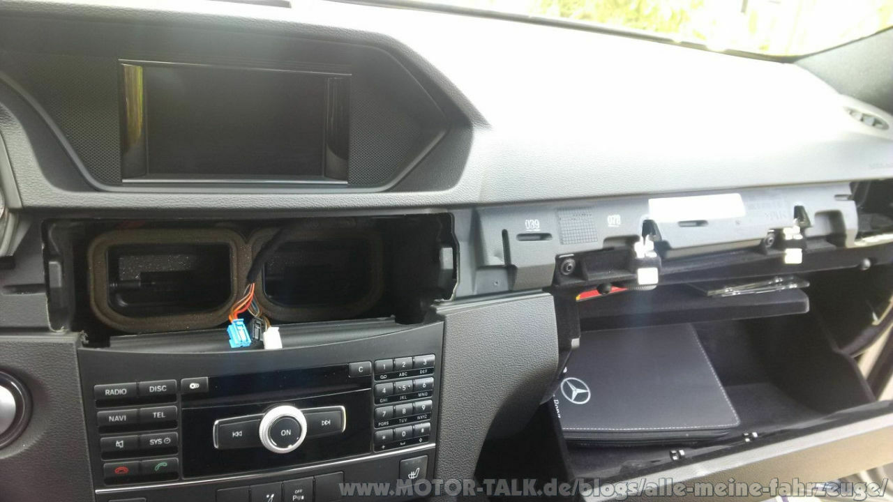 Mobiles Navi "festeinbau" + RFK; Teil 1: Platzschaffen