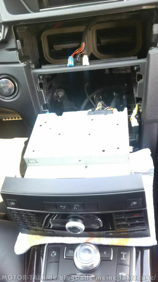 Mobiles Navi "festeinbau" + RFK; Teil 1: Platzschaffen