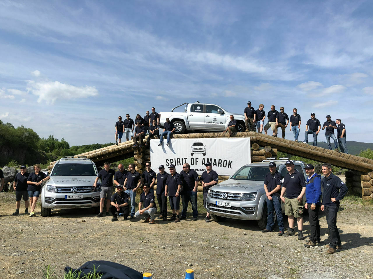 Alle Teilnehmer des Vorentscheid West