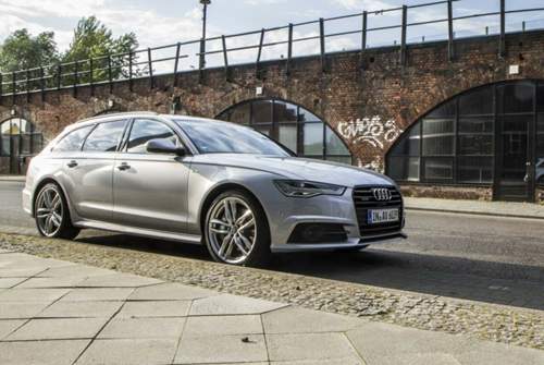 Im Vergleich zum Vorg&auml;nger verbesserte sich die Gewichtsverteilung im A6 - das Auto war weniger kopflastig