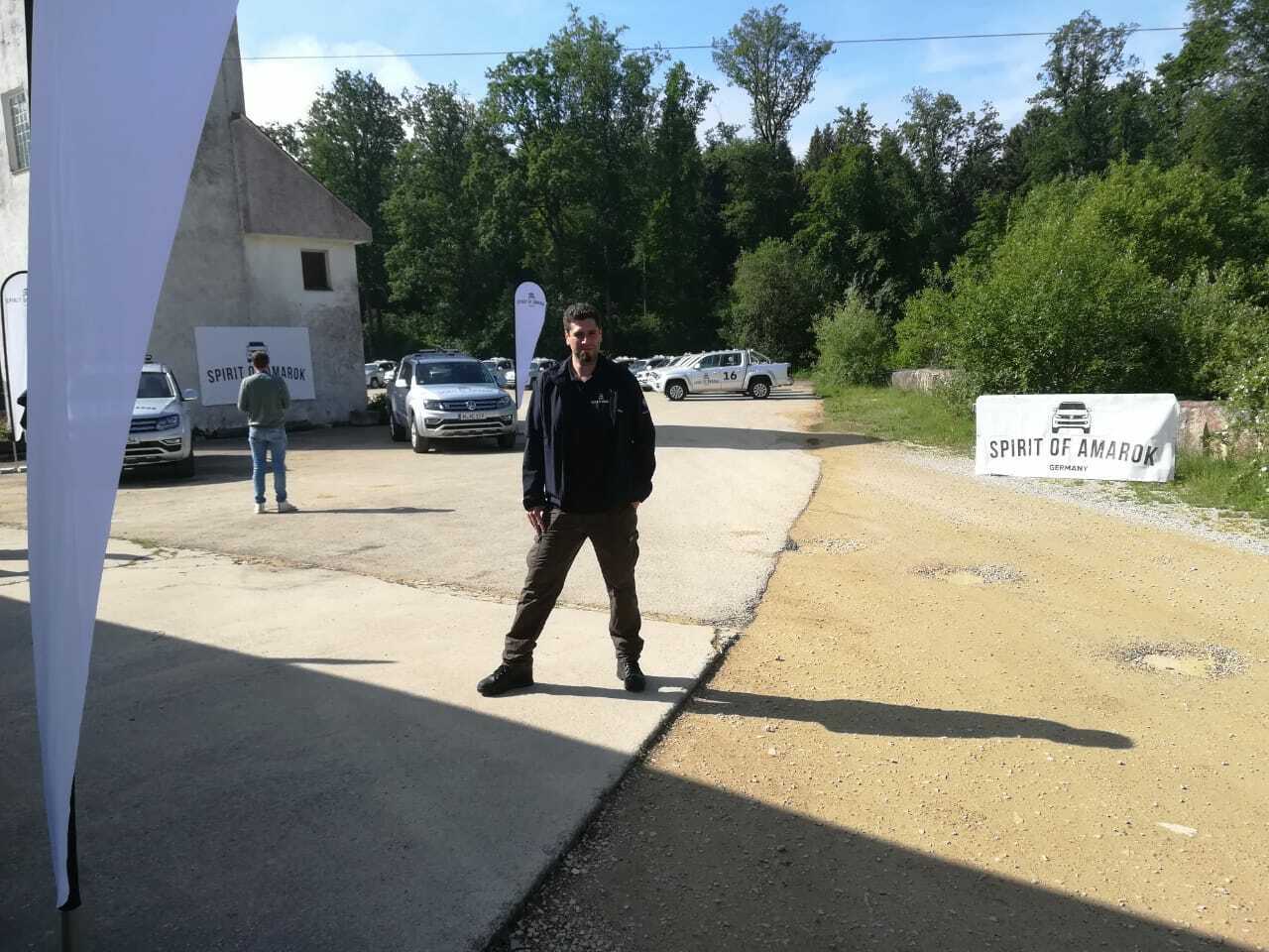 Zwischen den Trials gibt es kurze Verschnaufpausen