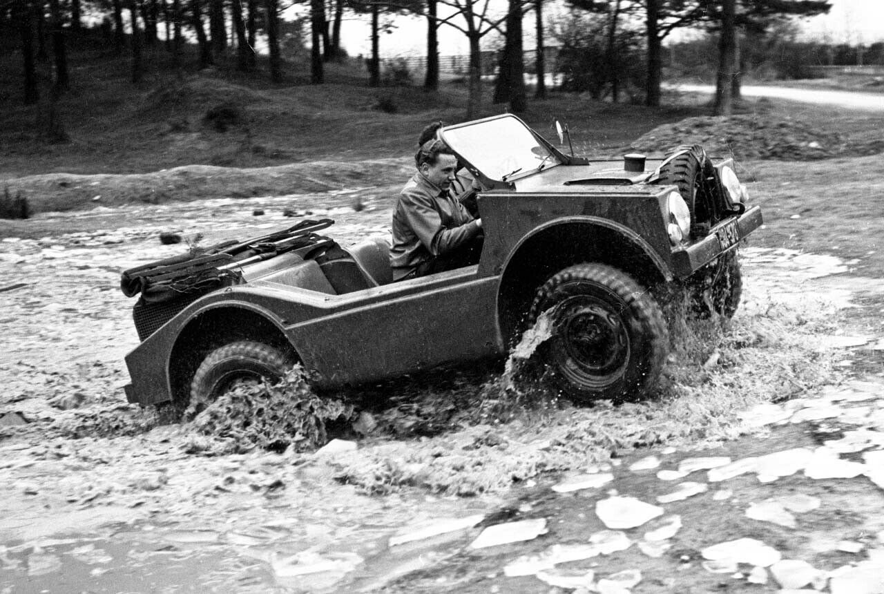 Entwickelt für die Bundeswehr: Porsche 597 Jagdwagen