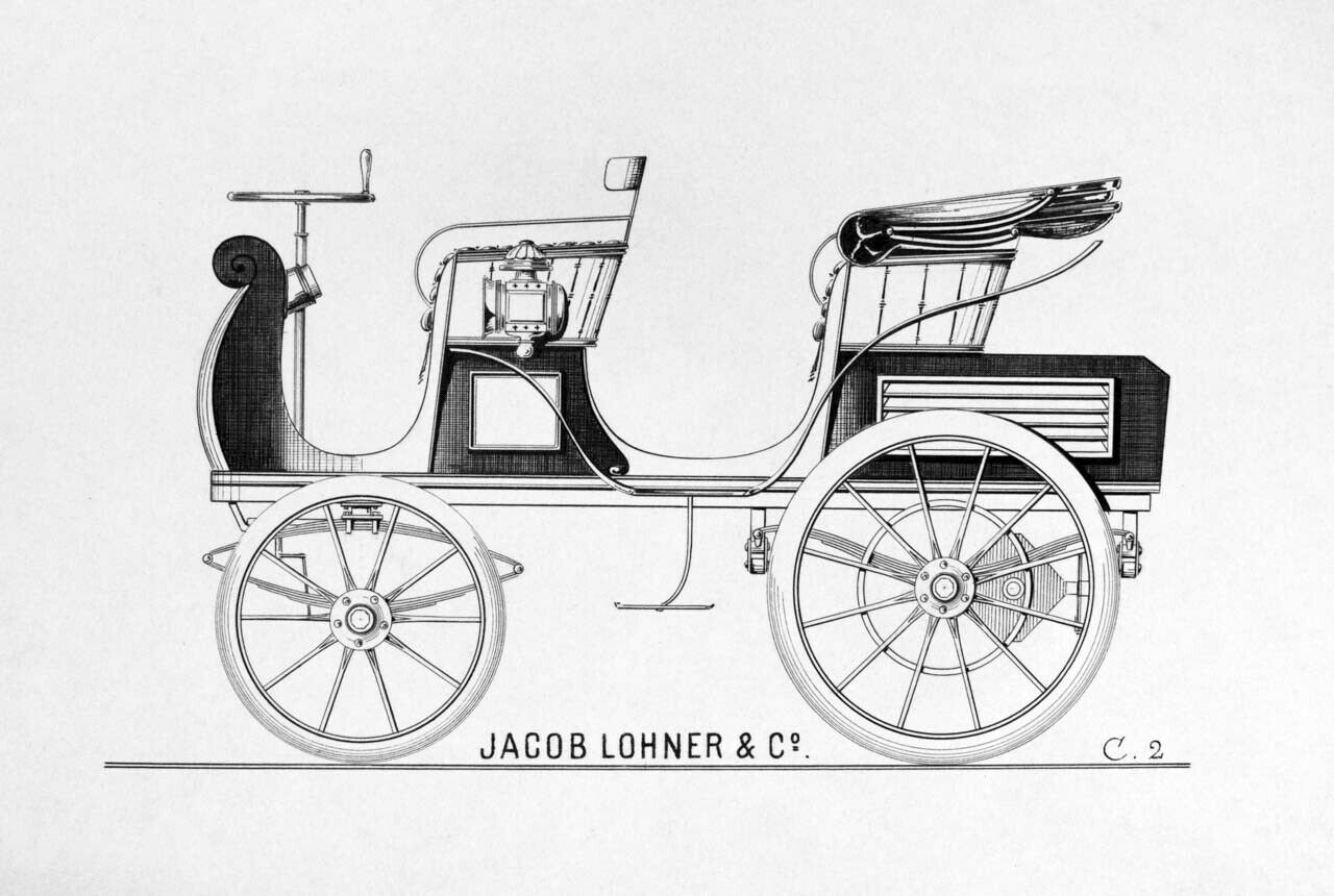 Elektroauto von 1899: Egger-Lohner-Elektromobil C.2 von Ferdinand Porsche