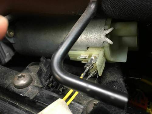 Motor an der Seite, nur für hoch und run