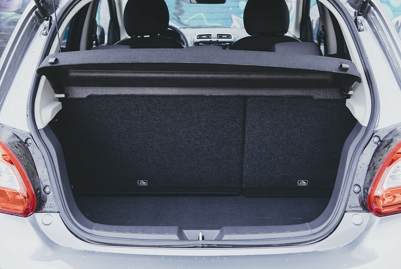 Mitsubishi Space Star: Klassenüblich kleiner Kofferraum