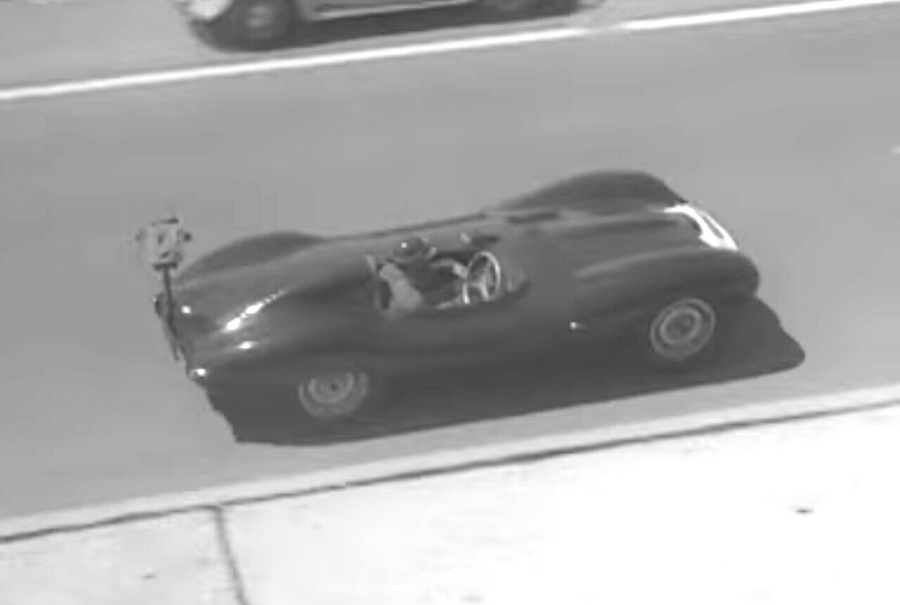 Kamerarunde in Le Mans: Mike Hawthorn im Jahr 1956