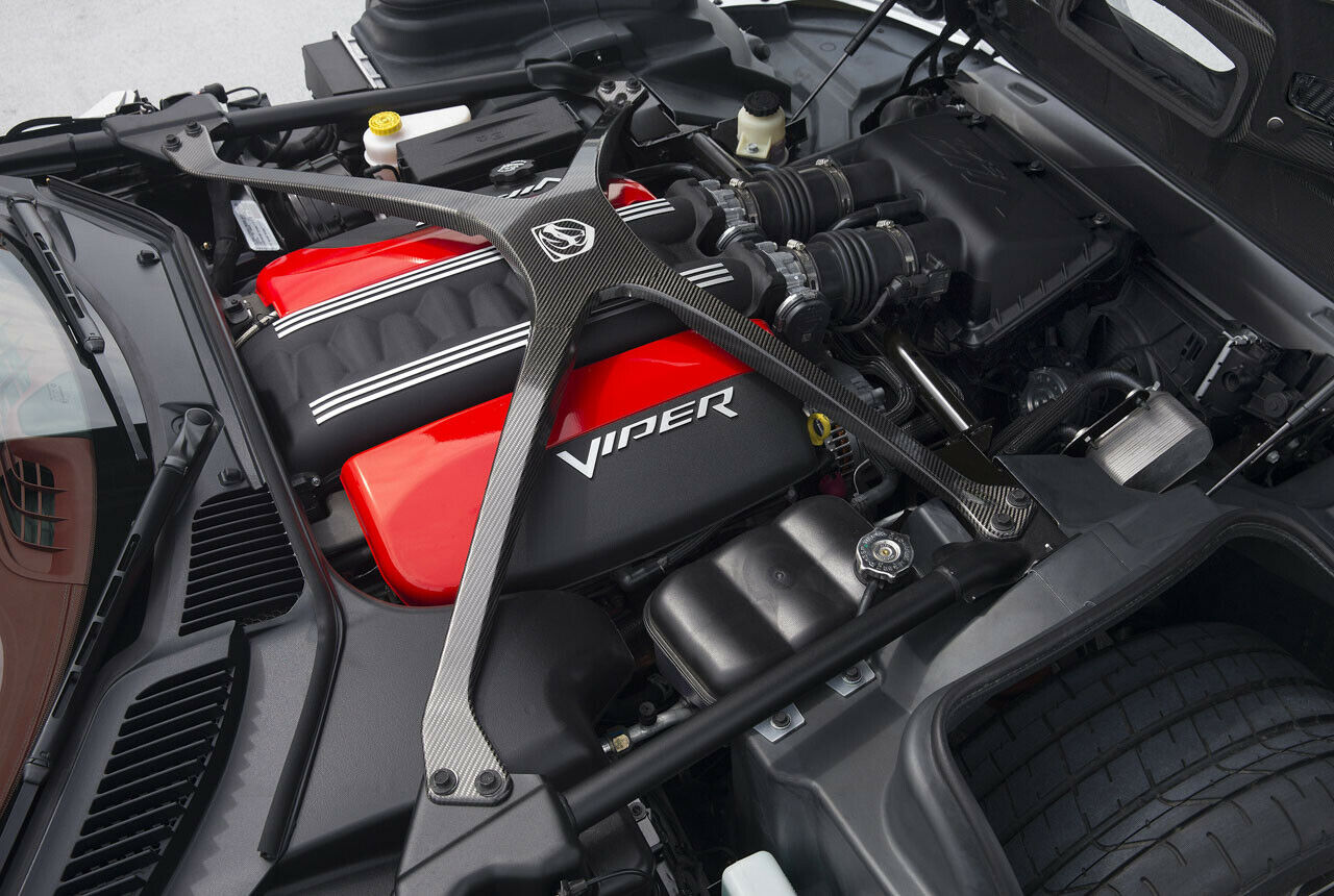 Unter der Haube: Ein 8,4-Liter-Zehnzylinder-Sauger