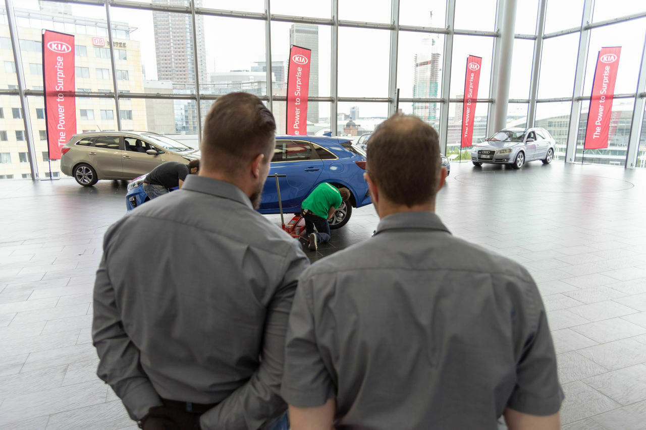 Oliver setzte die Messlatte hoch