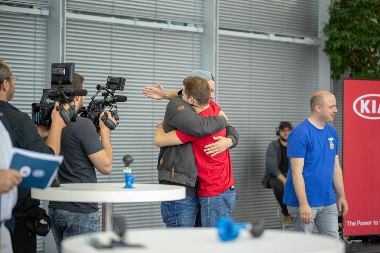 Gewonnen! Das K&auml;mpfen hat sich gelohnt