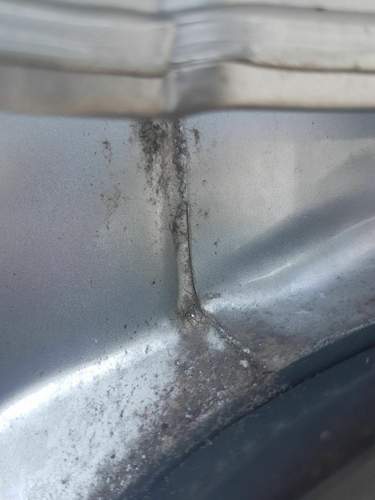 Fahrer-Seite, Lack am Dach gerissen.jpg