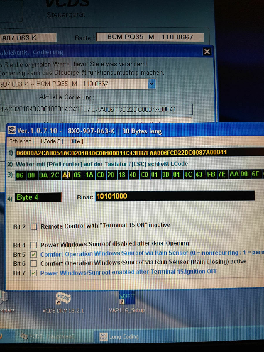 Audi Q3 Bordsteinabsenkung Beifahrerspiegel geht nicht mehr