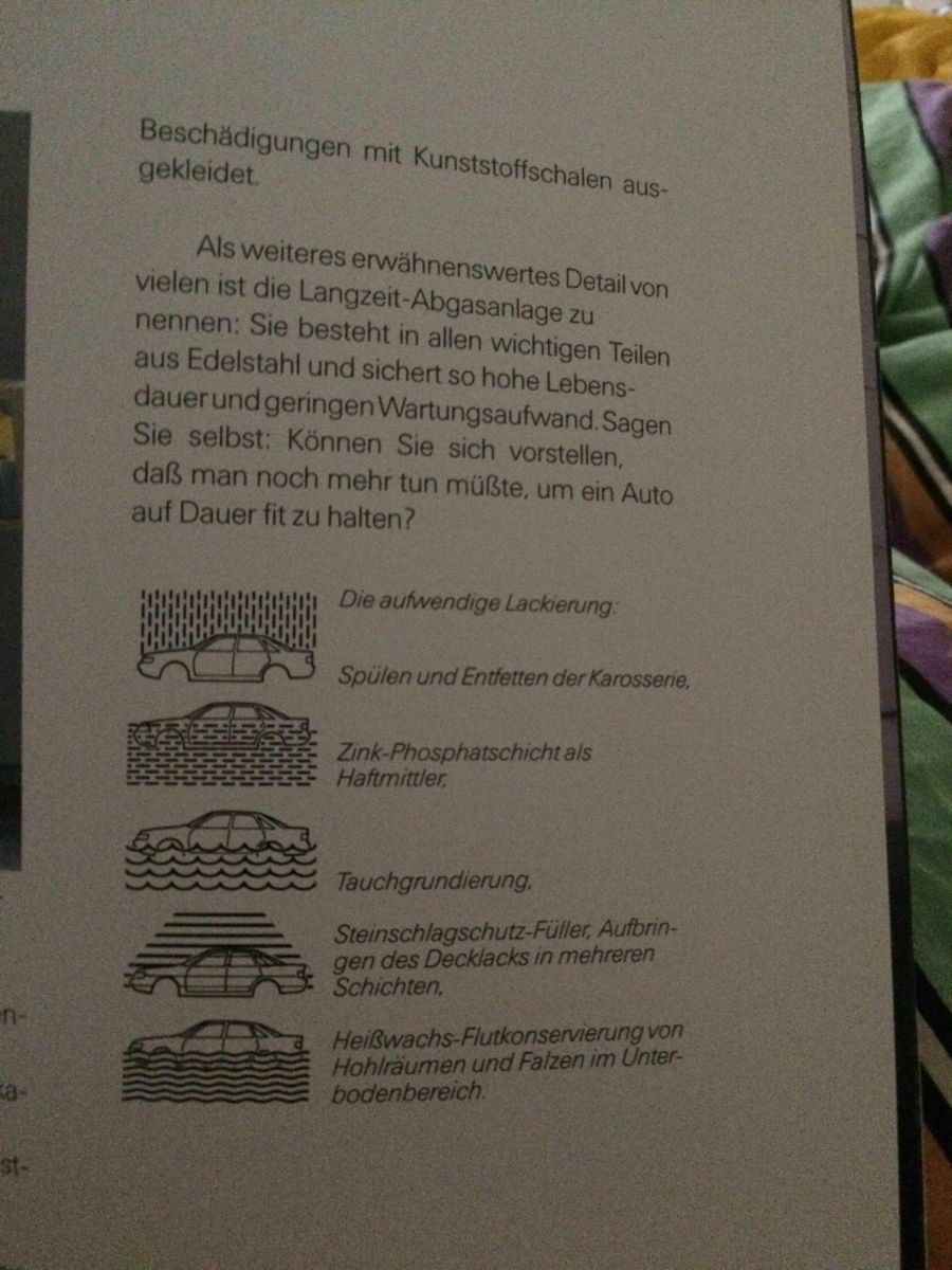 Audi 80 B4 vollverzinkt?