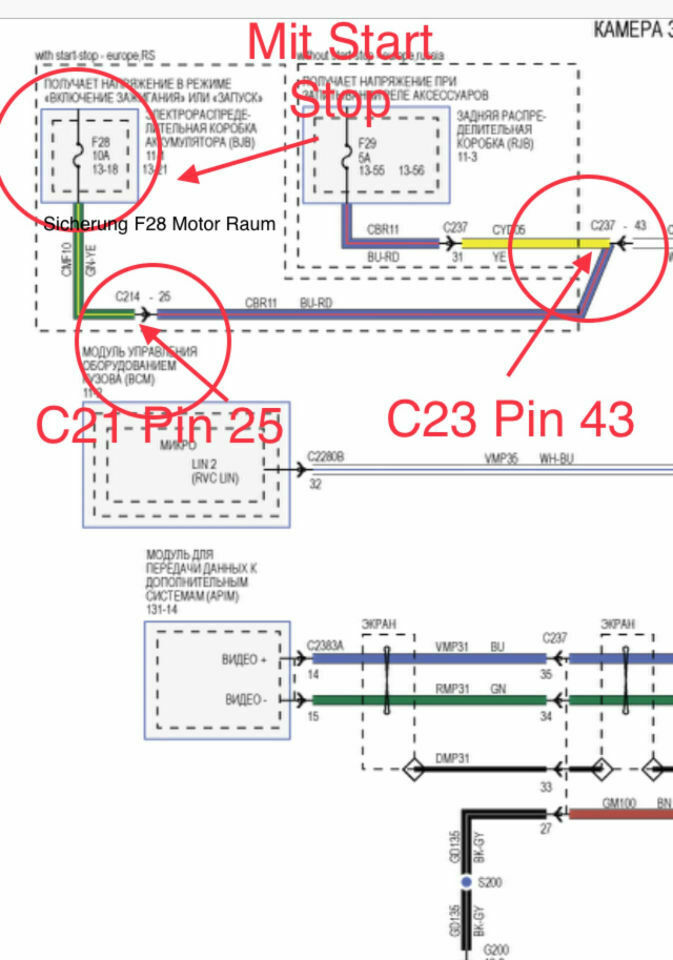 Original Rückfahrkamera