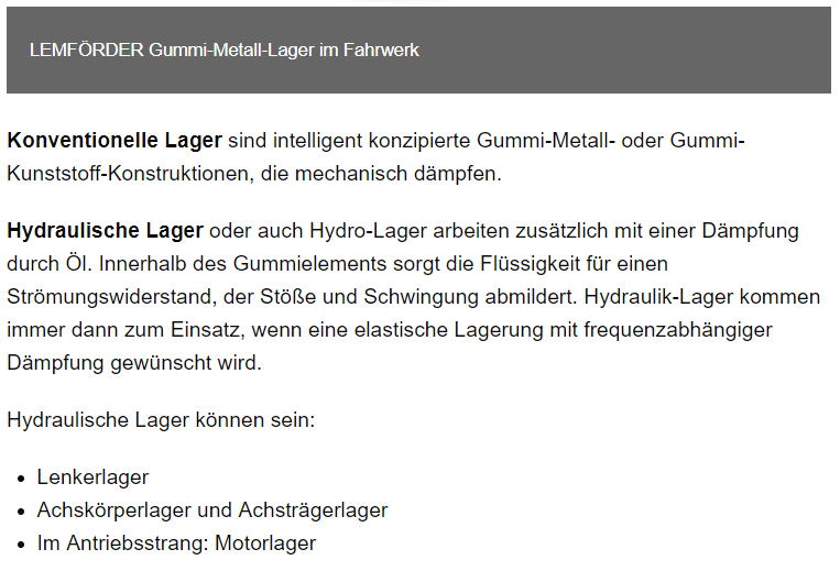 "Schwammiges" Fahrgefühl bei Autobahnfahrten