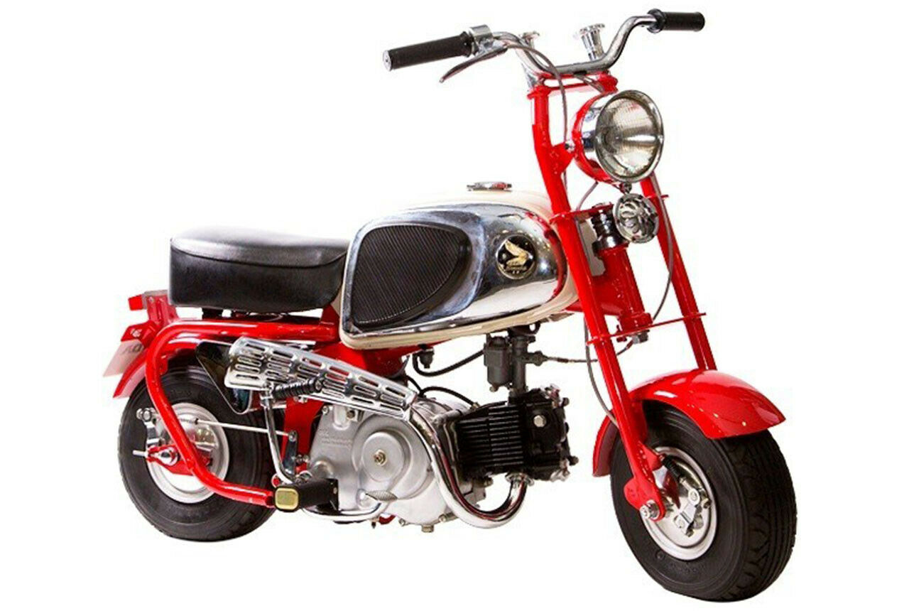 Die erste Monkey, die eine Straßenzulassung bekam, stammt von 1963