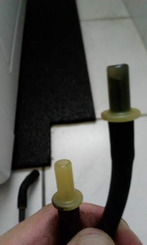 Verstpfter Schlauch 2