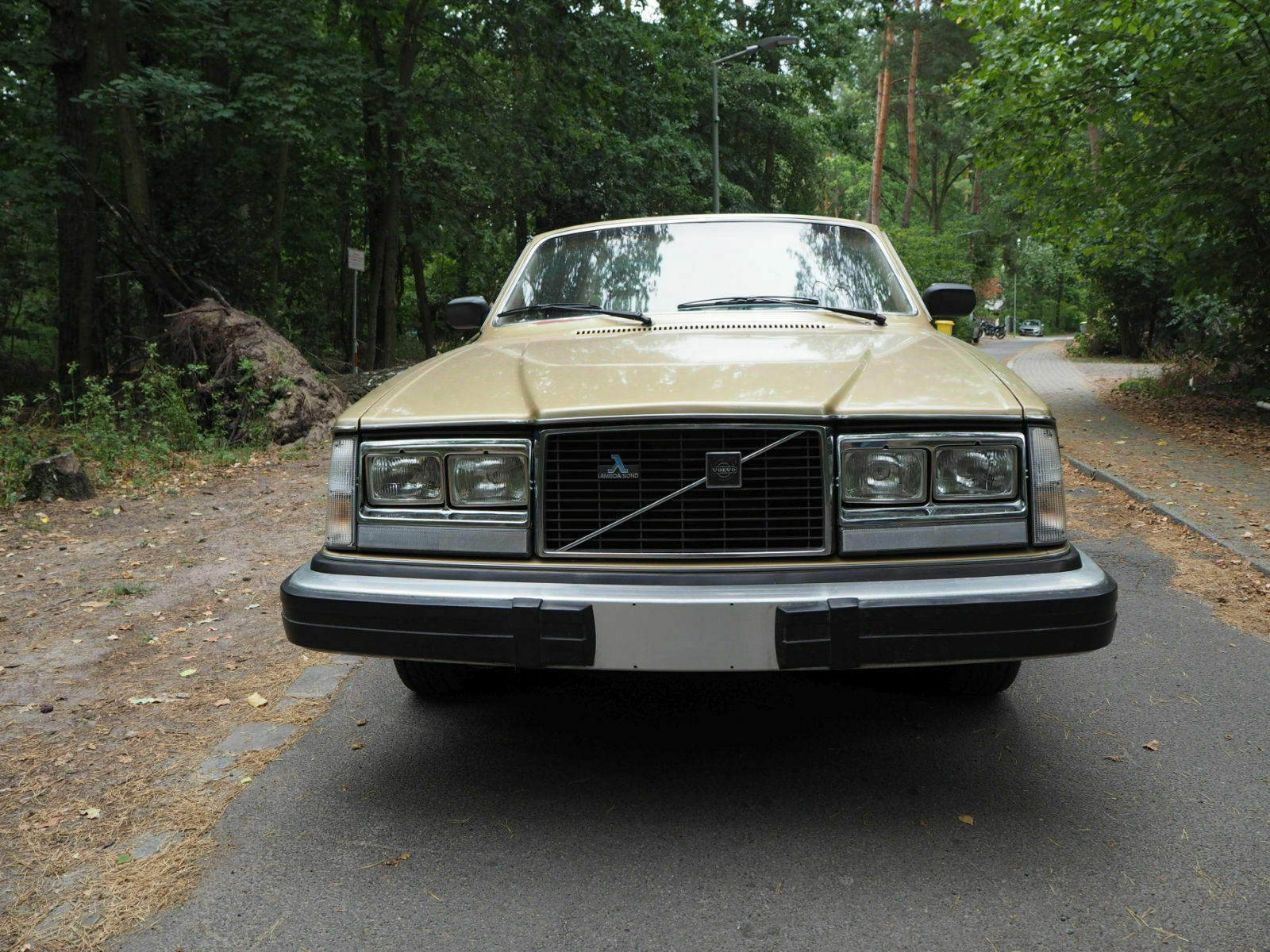 Viel, viel Blech und eine Knautschzone bis zum Horizont: In den Siebzigern setzte Volvo mit seinem Sicherheitskonzept Maßstäbe